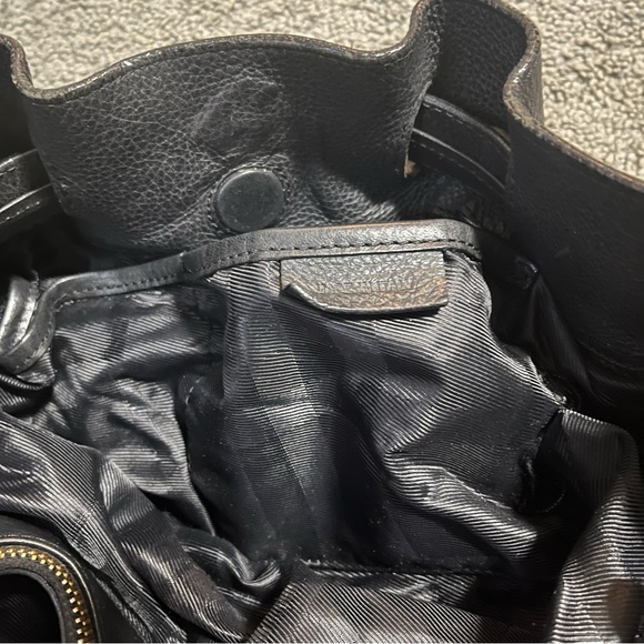 Burberry Brown/Beige Leather and Quilted House Check handbag - Picture 10 of 10